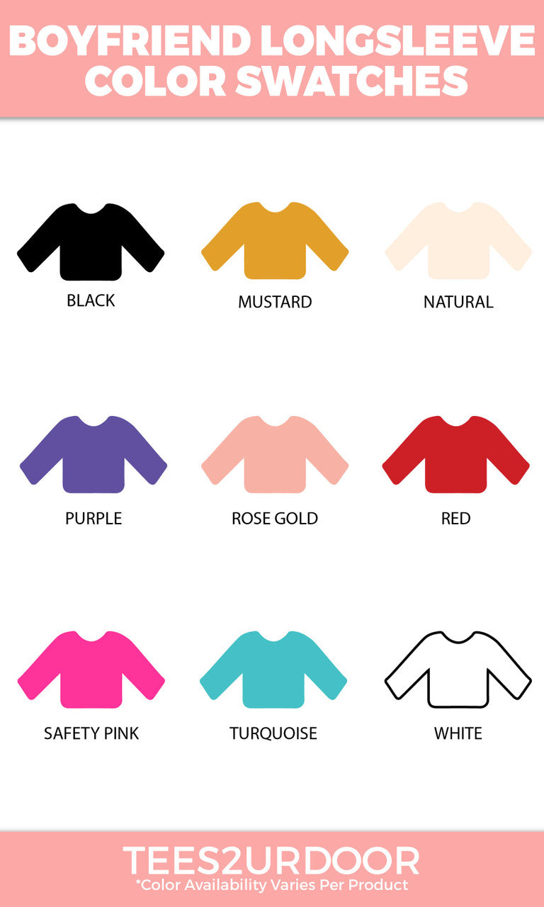 Soft Chenille Eggstra Adult Boyfriend Long Sleeve