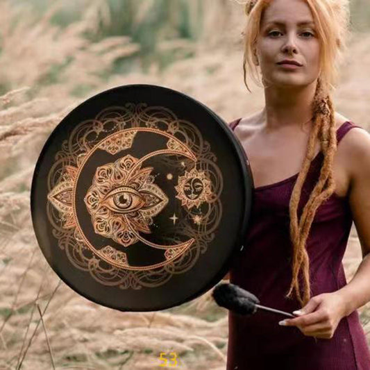 Handmade Shaman Drum - Tree of Life Design