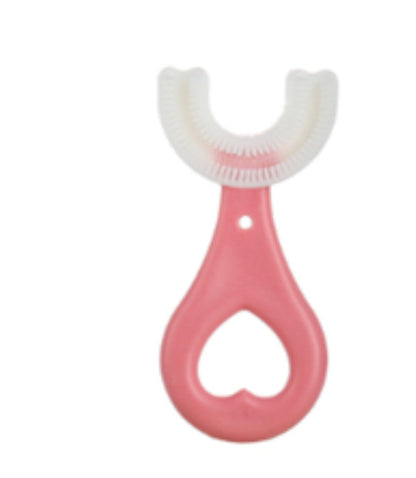 Children's U-shaped Soft Rubber Toothbrush