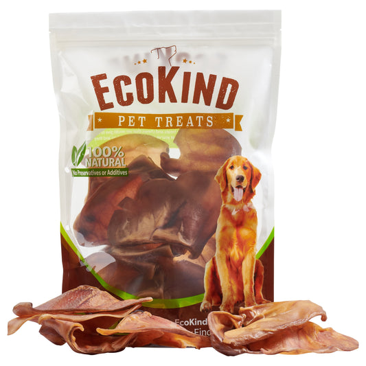 USA Pig Ears by EcoKind Dog Treats and Chews Thick-Cut, All Natural Dog Treats  10.00% Off Auto renew