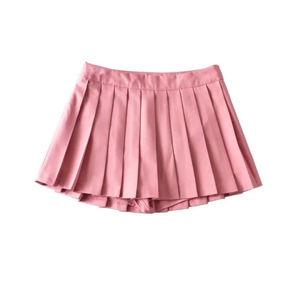 High Waist A-Line Skirt