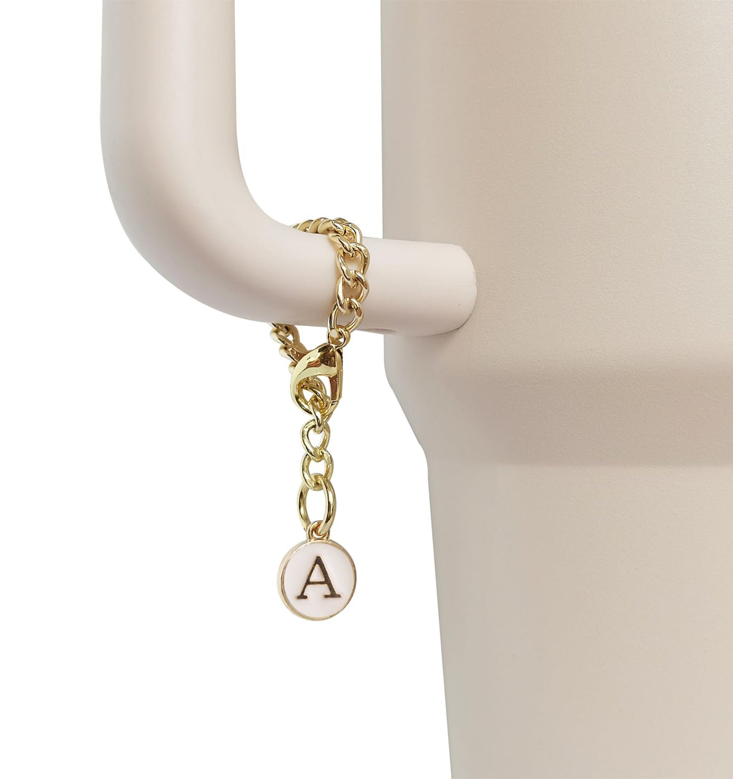 Tumbler Letter Handle Charms - 5PCS