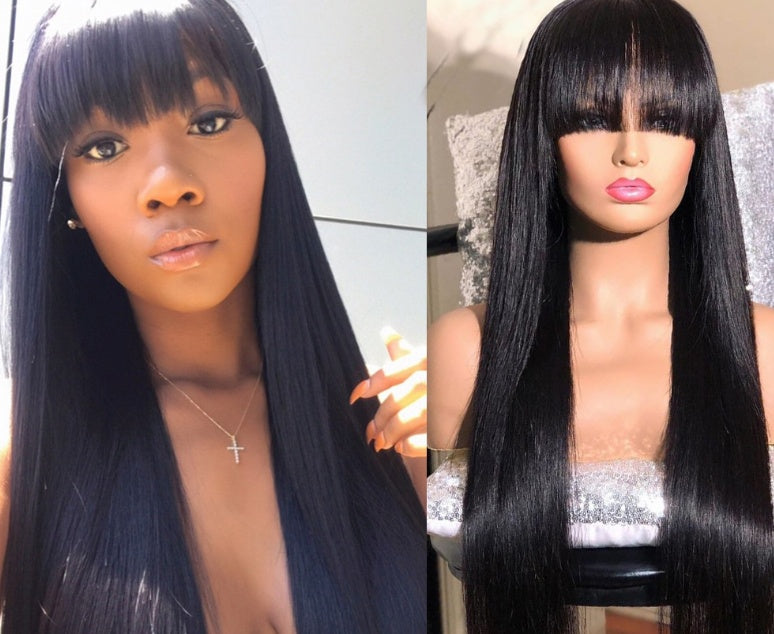Straight Human Hair Wig