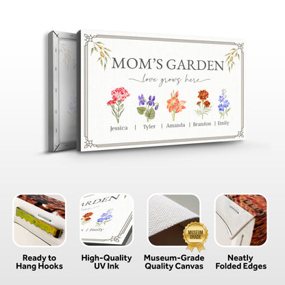 Mother's Day Sign Love Grows Here Mom's Garden