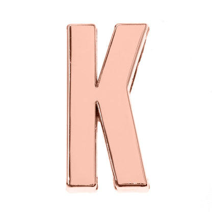 DIY Letter Keychain Glossy Ornament Accessories