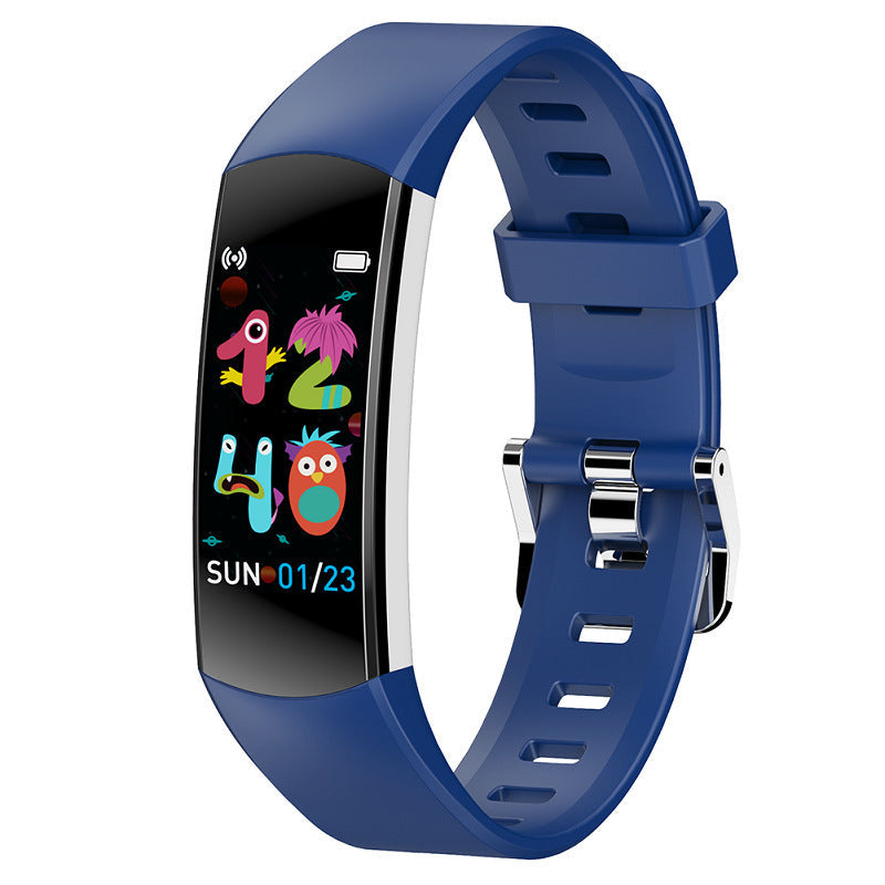 Children's Bracelet: Heart Rate, Blood Oxygen, Step Counter