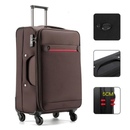 Oxford Bra Business Luggage: Large Capacity with Password Security