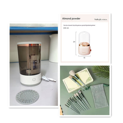 Electric Makeup Brush Cleaner USB Charging