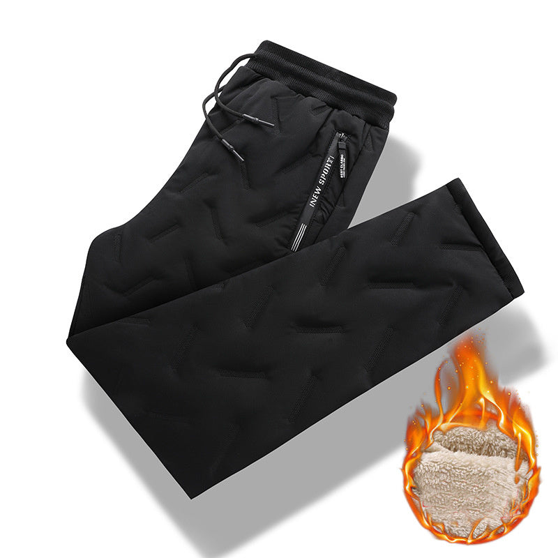 Men's Fleece-Lined Winter Joggers