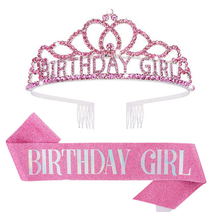 Party Decorative Crown Shoulder Strap