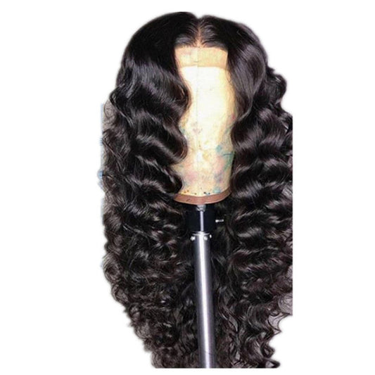 Small Curly Wig Long Curly Hair High Temp Silk Fiber