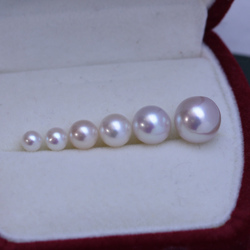 Flawless White Pearl Stud Earrings