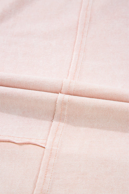 Floral Patch Mineral Wash Terry Knit Pants