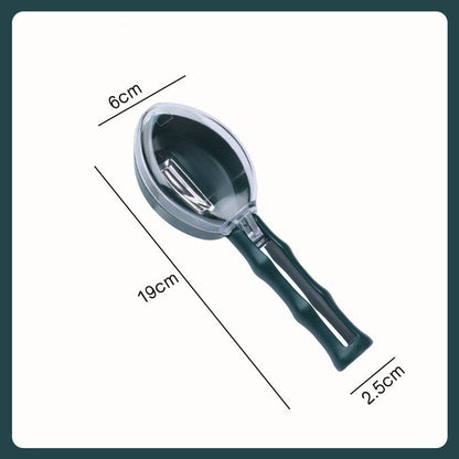 Covered Storage Peeler Kitchen Gadget