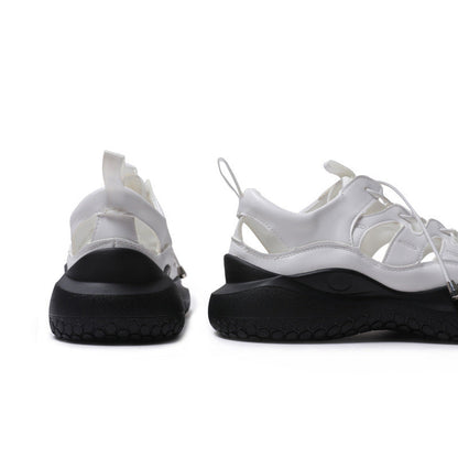 Closed Toe Platform Sports Sandals