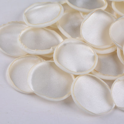 4cm Silk Rose Burnt Edge Petals