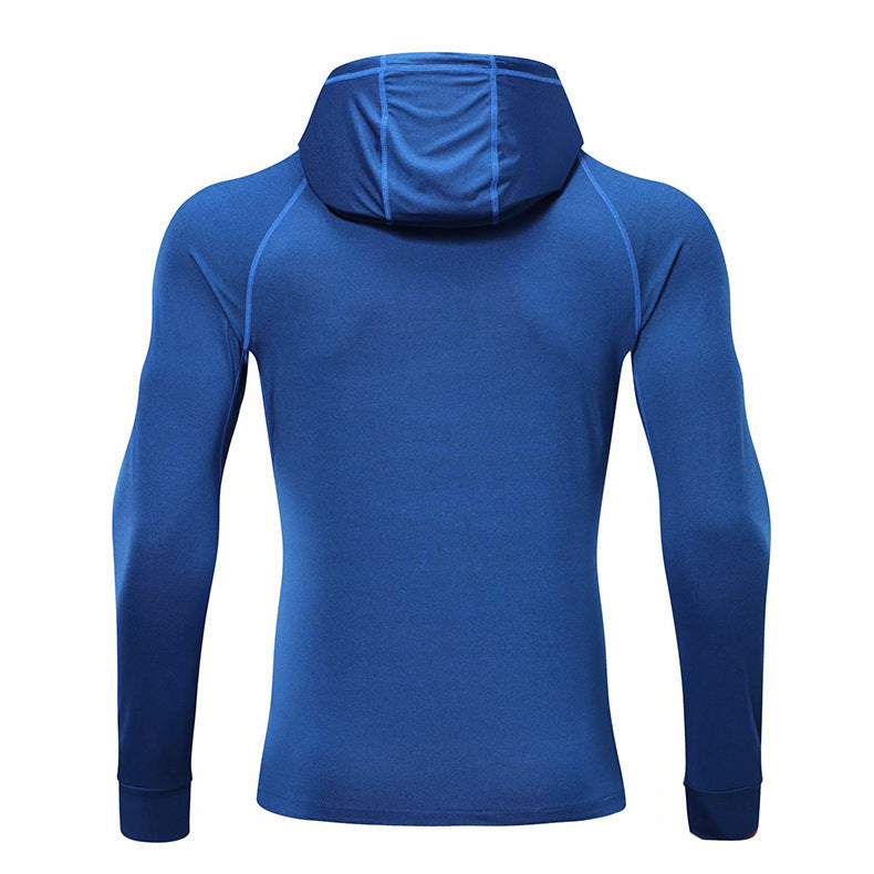 Men's Long-sleeved Stretch Tight Fitness Training Suit