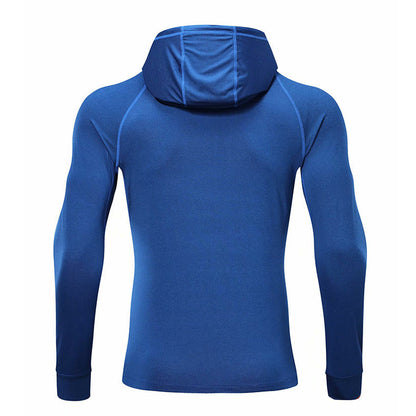 Men's Long-sleeved Stretch Tight Fitness Training Suit