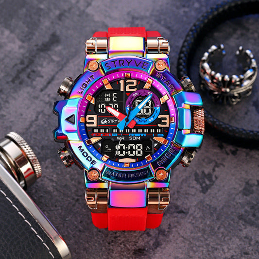 New Multifunctional Sports Student Watch