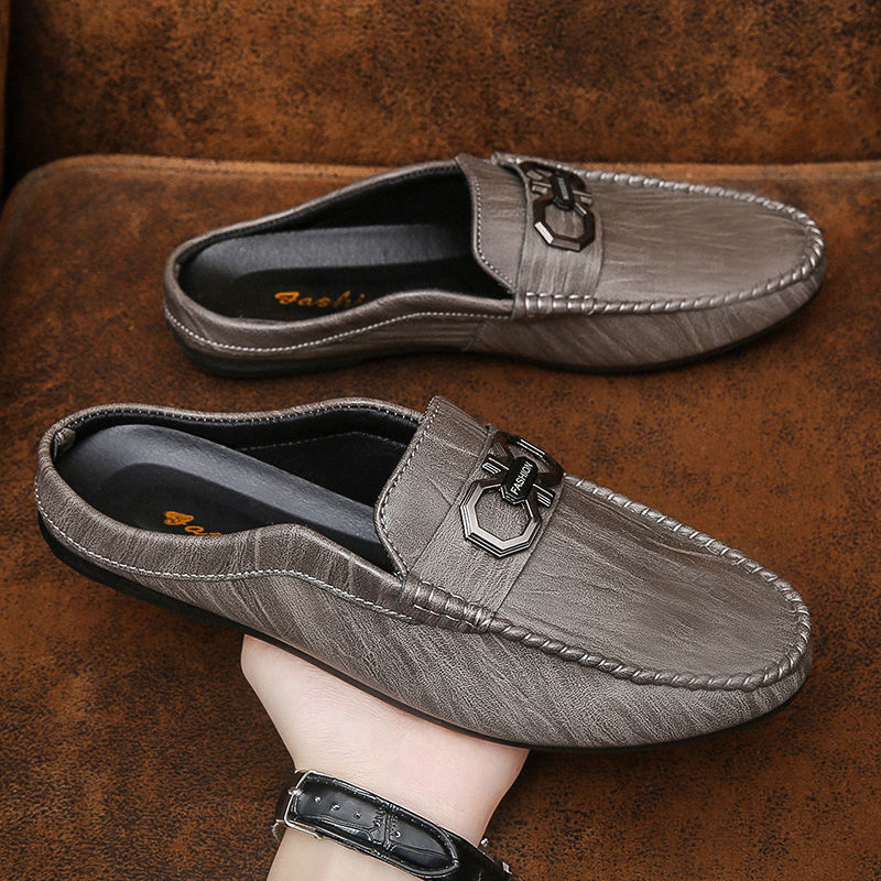 Men's Closed Toe Slip-On Leather Loafers