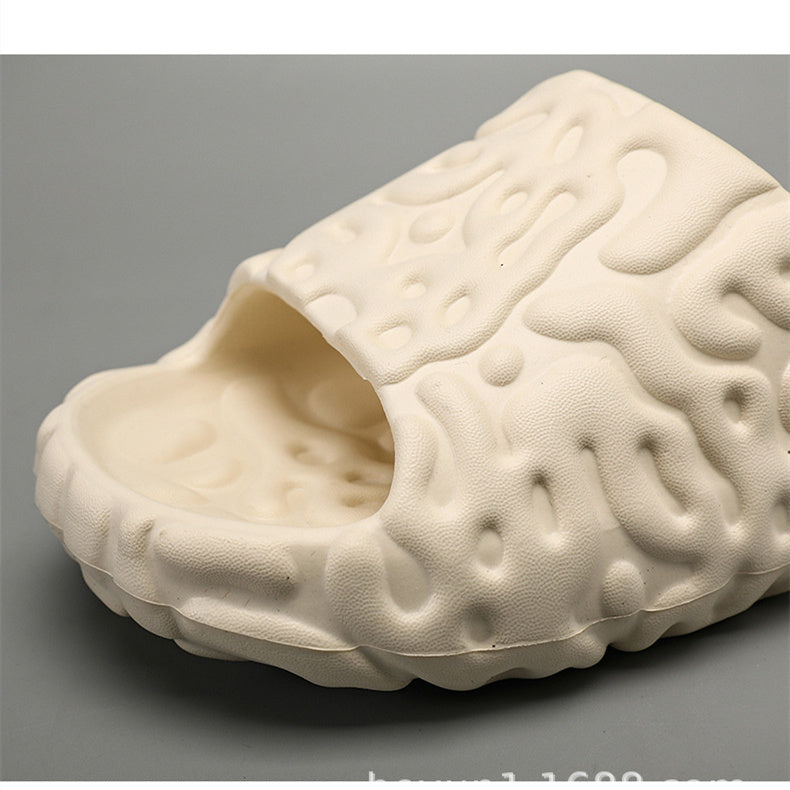 Men's Summer Slippers with Thick Non-slip Soles (Size 40)