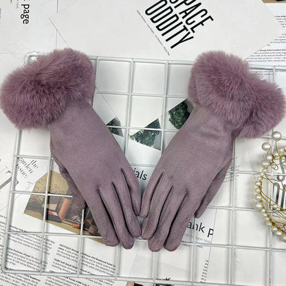 Women's Winter Riding Fleece-Lined Gloves