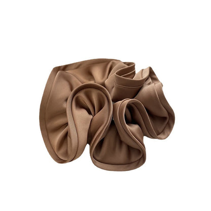 French Retro Satin Hair Ring Women's