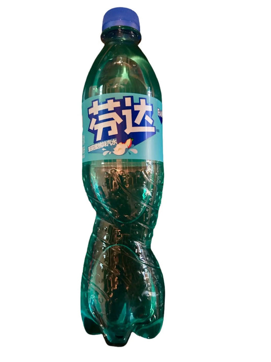 Fanta Jasmine & Peach – Floral & Fruity Sparkling Drink 500mL Bottle (China)