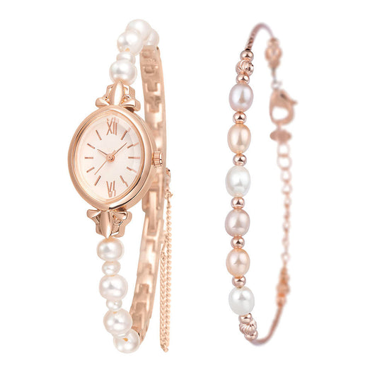 Women's Natural Freshwater Pearl Fashion Watch