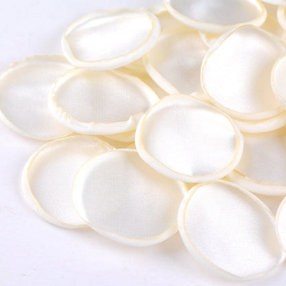 4cm Silk Rose Burnt Edge Petals