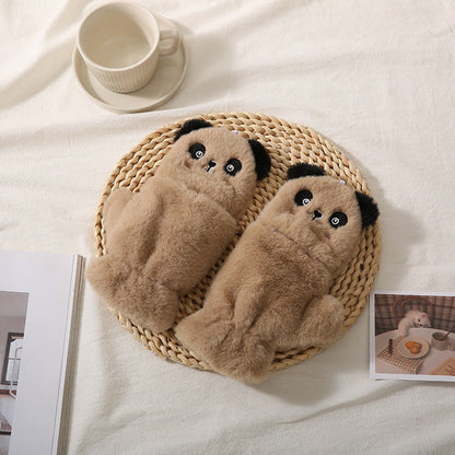 Cartoon Versatile Fleece-lined Warm Gloves
