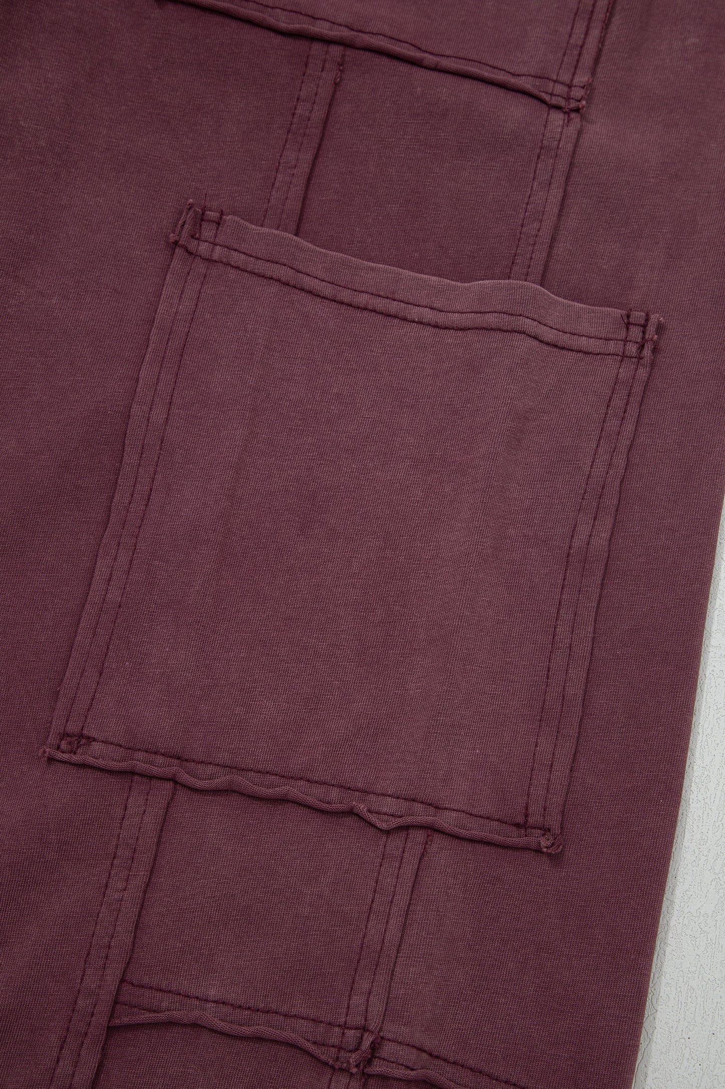 Mineral Wash Cargo Patched Utility Sweatpants