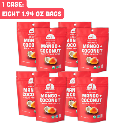 Organic Mango + Coconut Fruit Bites