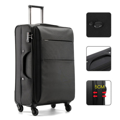 Oxford Bra Business Luggage: Large Capacity with Password Security