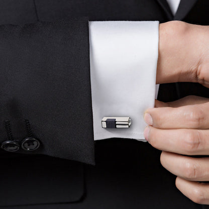 Diamond Accent Shirt Button Luxe