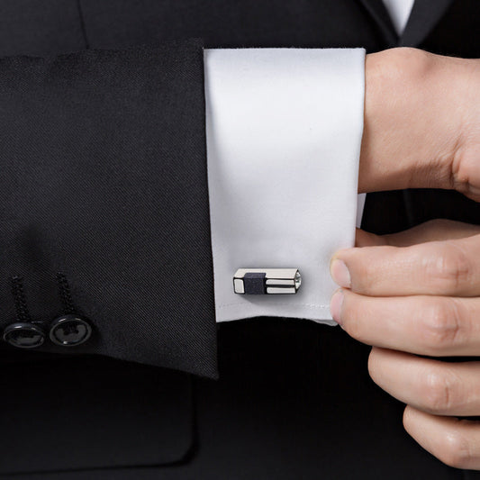 Diamond Accent Shirt Button Luxe