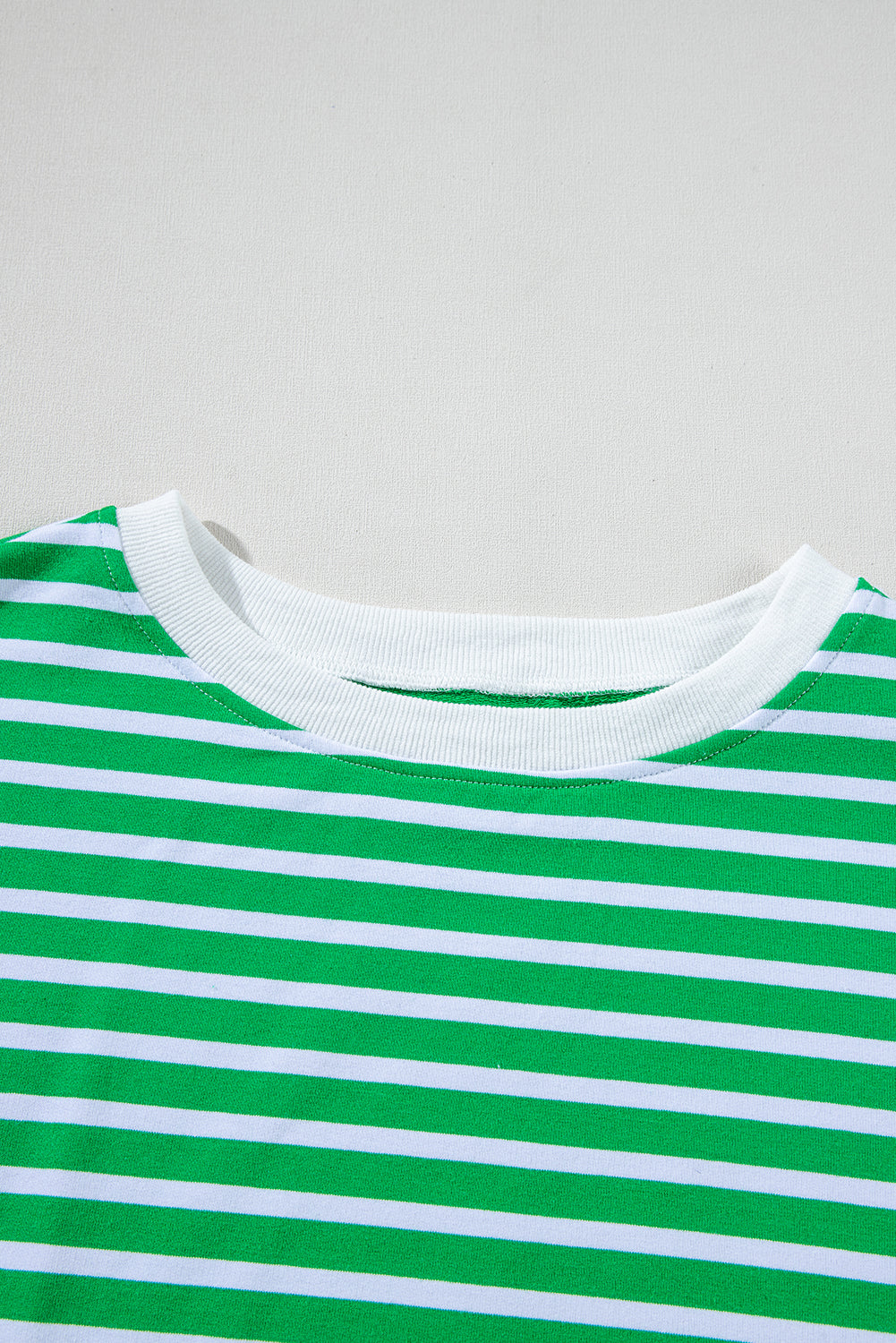 Striped Cap Sleeve Tee and Shorts Set
