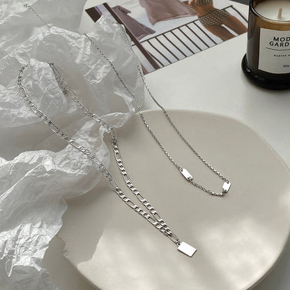 Double Layer Stacked Necklace