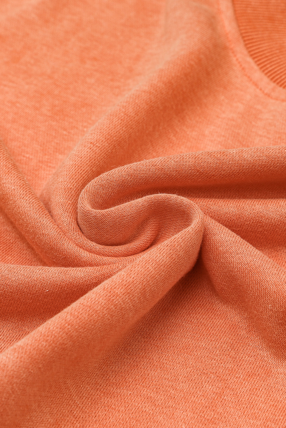 Drop Shoulder Crew-Neck Pullover Sweatshirt