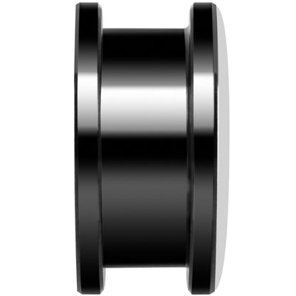 Green Black Skull Black Anodized Screw Fit Plug Set 18mm