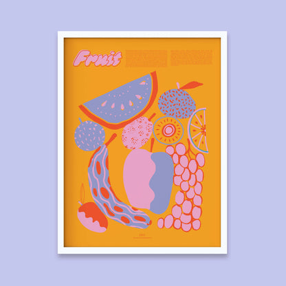 Fruit Fun Facts Print