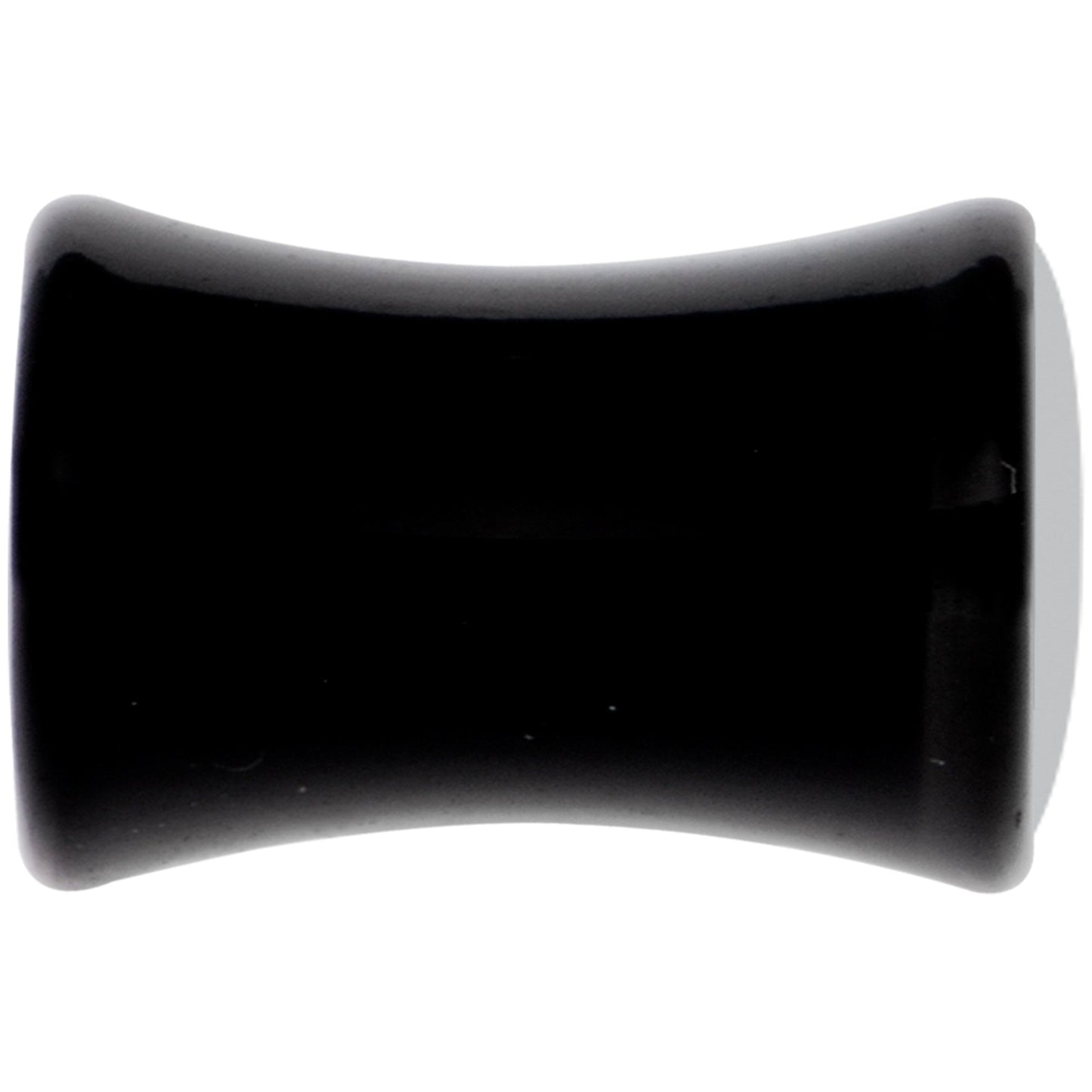 Black Acrylic Man Woman Floral Silhouette Saddle Plug Set 4G