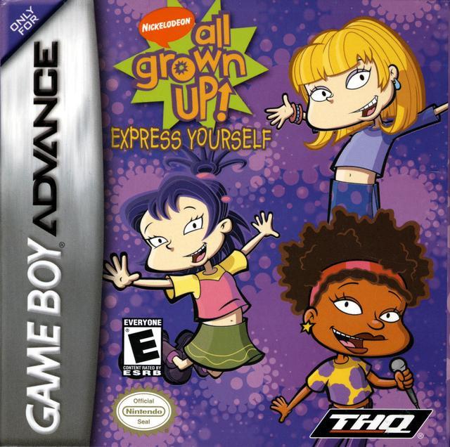 Nickelodeon All Grown Up Express Yourself (Gameboy Advance)