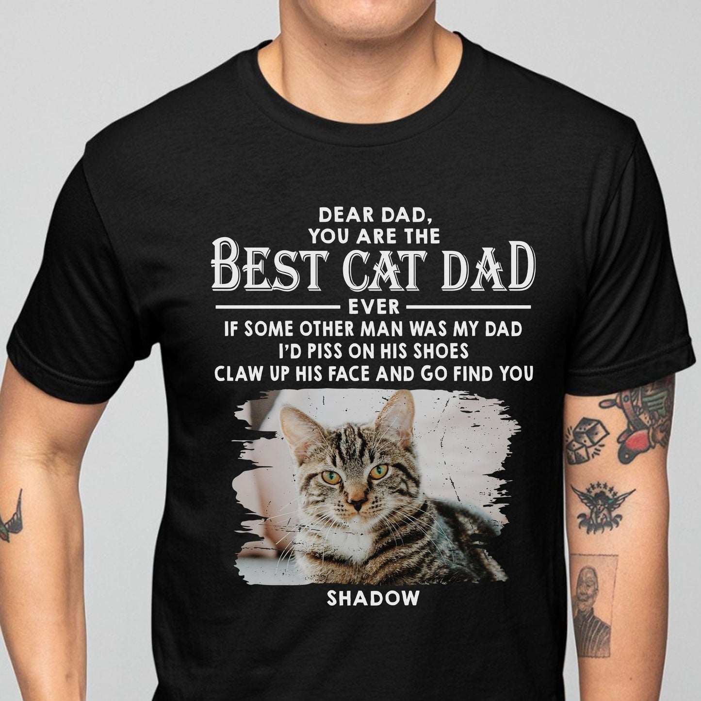 Cats Go Find You Personalized Custom Photo Cat Shirt C606