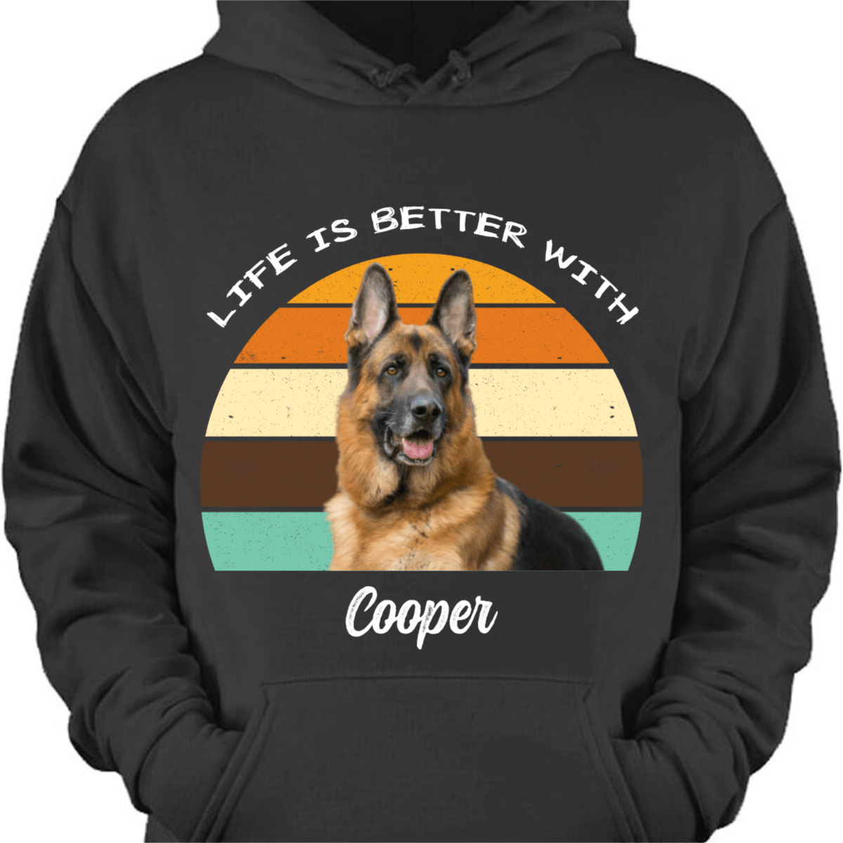 Life Is Better, Custom Dog Cat Photo T Shirt SG02