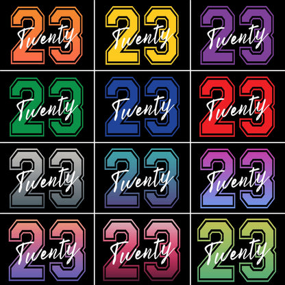 Senior 2023 Personalized Custom Backside Shirt C394