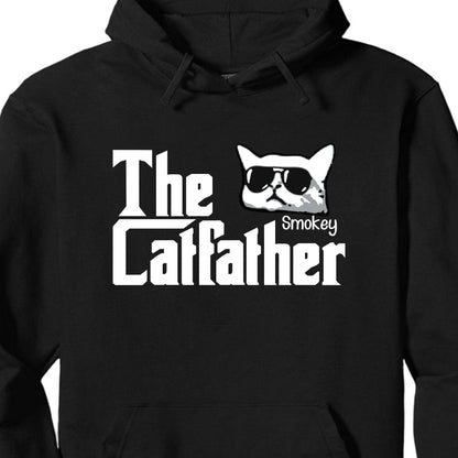 The Catfather Personalized Custom Cat Dad Shirt C553