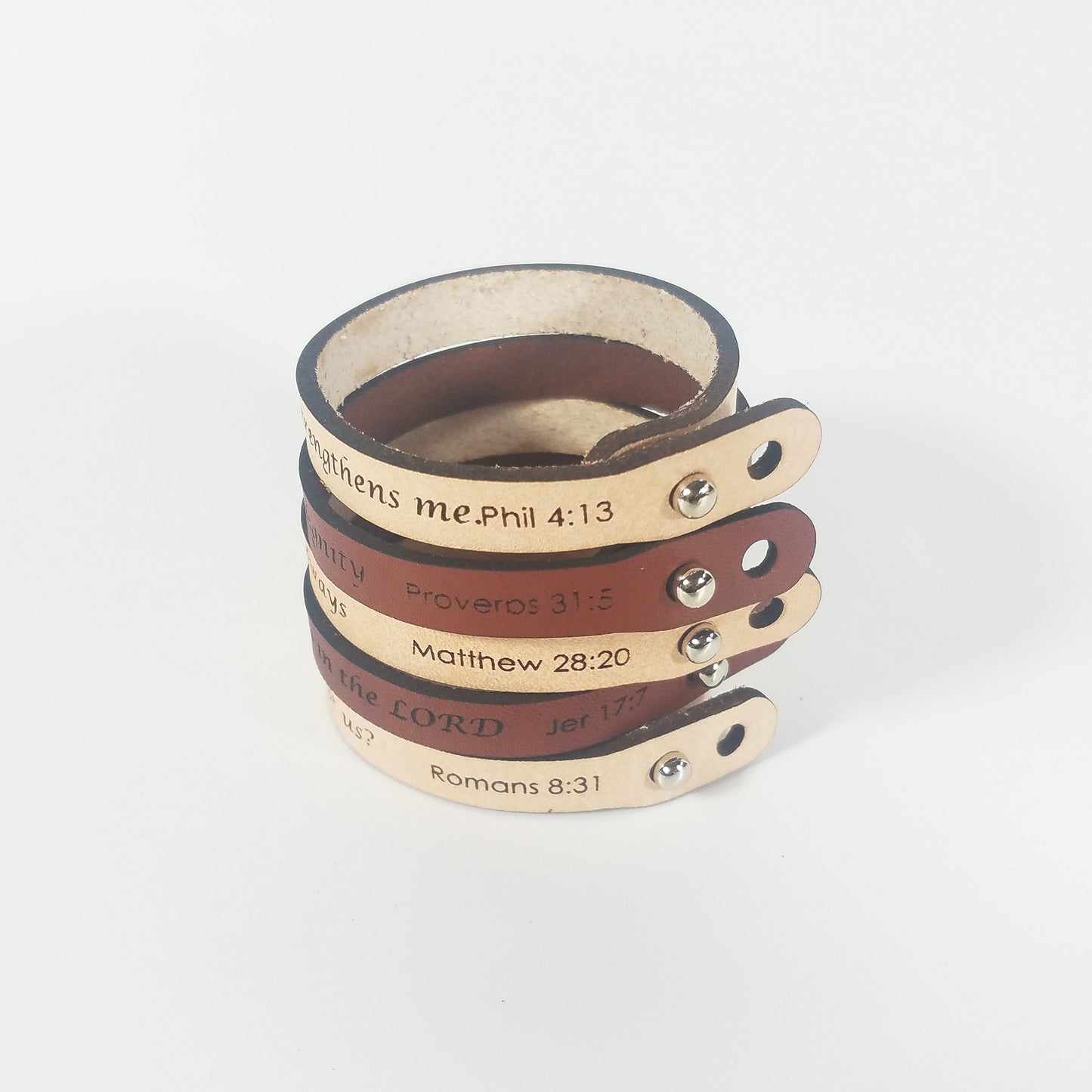Spiritual Quote Bracelets - And surely I am with you always