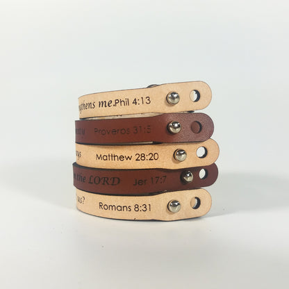 Spiritual Quote Bracelets - And surely I am with you always