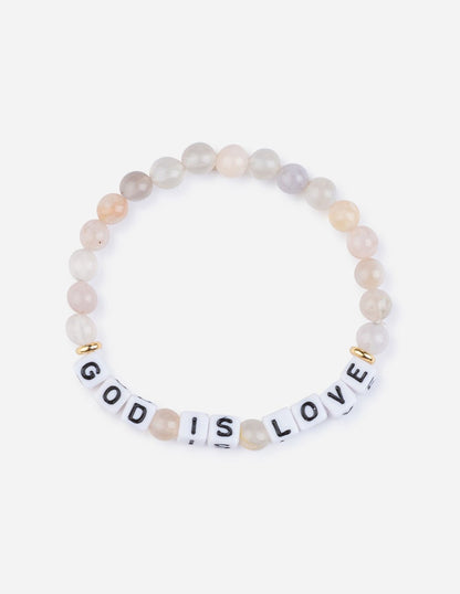 God is Love Letter Bracelet